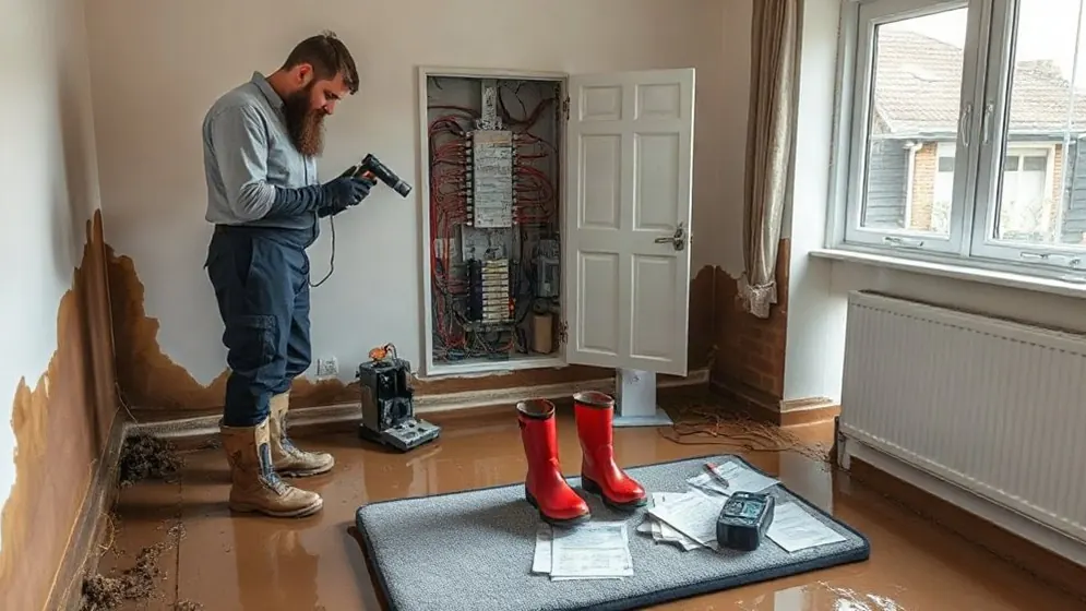 Flood-Damaged Electrics in Erith